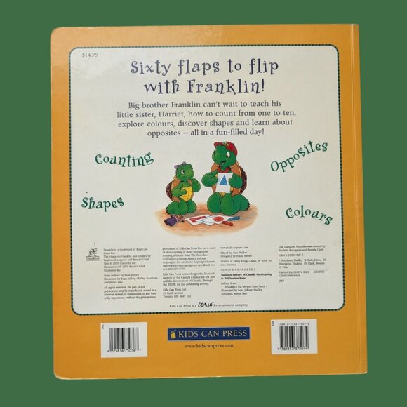 2 for $20 Franklin’s Big Lift-and-Learn Book — 60 Flaps! - Picture 3 of 3